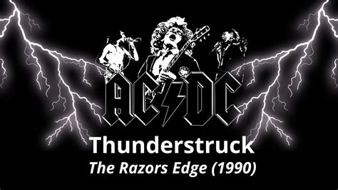 ac dc thunderstruck lyrics